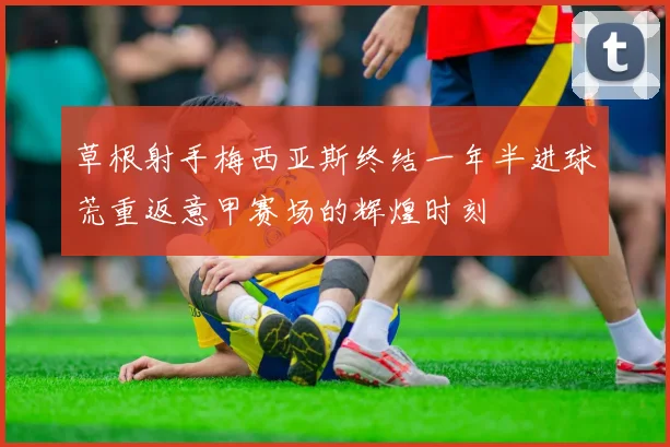 草根射手梅西亚斯终结一年半进球荒重返意甲赛场的辉煌时刻